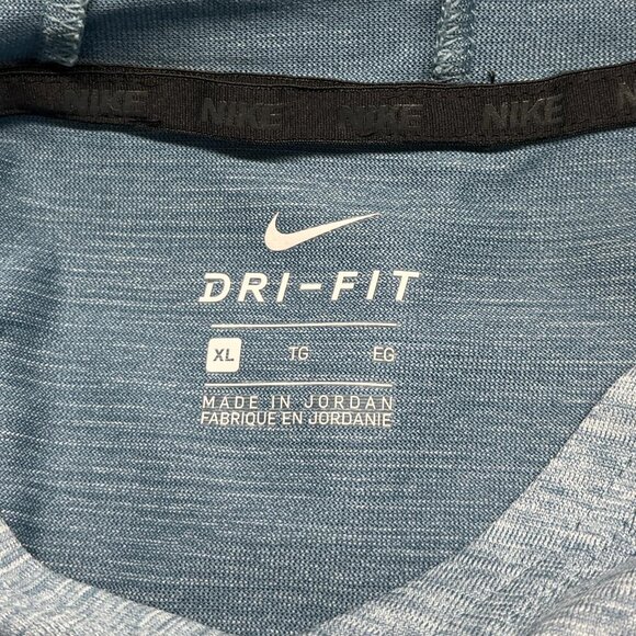 Nike Blue/Teal Hooded Dri‑Fit Pullover | Youth XL - Picture 4 of 5